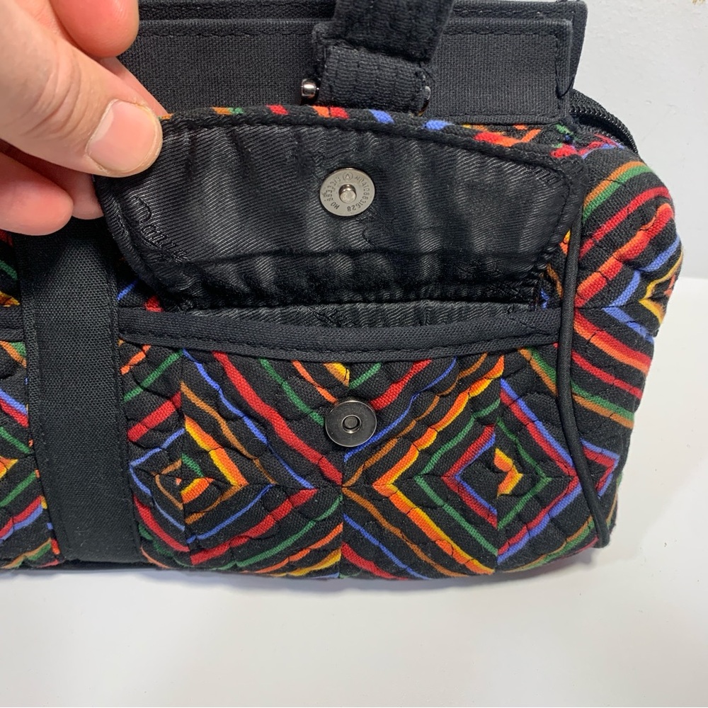 Donna Sharp Patchwork Quilted Geometry Multi-Colo… - image 5